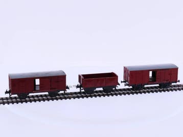 Schaal H0 Trix 1x 3450 DB + 2x 3453 DB #2478 (H0 (1:87)), Hobby & Loisirs créatifs, Trains miniatures | HO, Ophalen of Verzenden