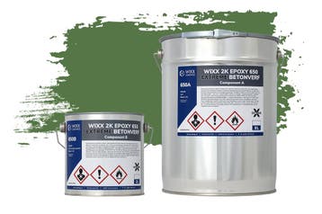 Wixx 2K Epoxy 650 Extreme Betoncoating RAL 6010 | Grasgroen, Doe-het-zelf en Bouw, Verzenden, Nieuw