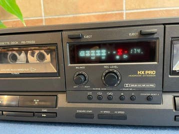Technics - RS-TR232 Dual Auto-Reverse Stereo, Nieuw