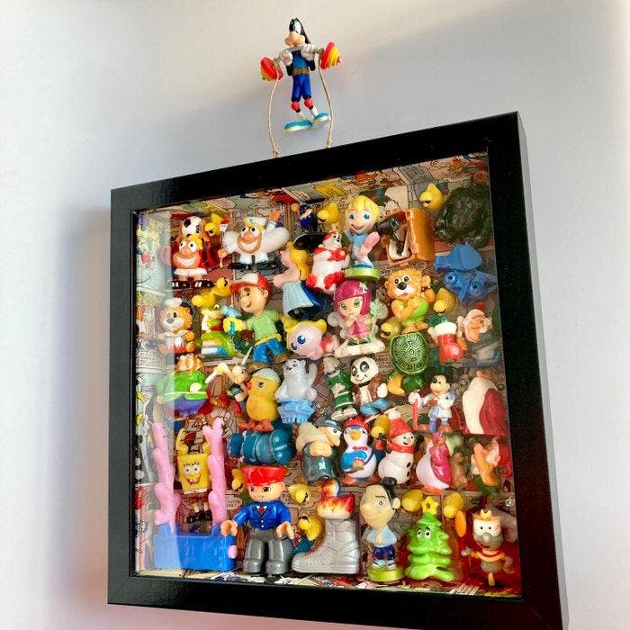 Popik - Cartoon! Unique work, Antiek en Kunst, Kunst | Designobjecten