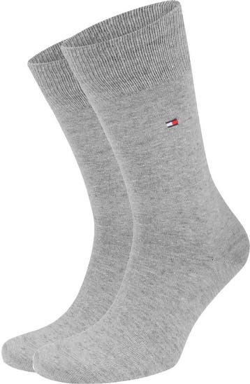 Tommy Hilfiger Classic 2-Pack Sokken Grijs maat 47-49 Heren, Kleding | Heren, Sokken en Kousen, Verzenden, Nieuw, Tommy Hilfiger