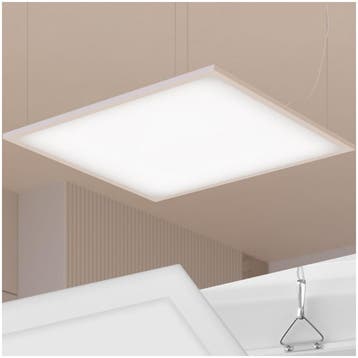 LED-paneel Lucerna, ultradun, warmwit - 45 x 45 cm, Verzenden