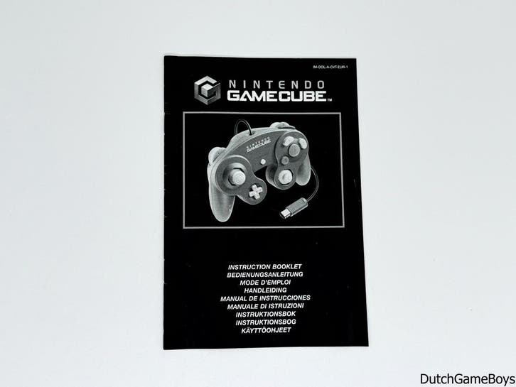 Nintendo Gamecube - Controller - EUR - Manual, Games en Spelcomputers, Spelcomputers | Nintendo Consoles | Accessoires, Gebruikt