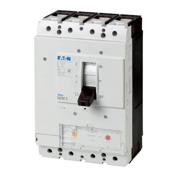 Eaton Circuit Breaker 4P 400A/250A 36kA IEC NZMC3-4-A400/250, Verzenden, Nieuw