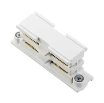 Global 3-Fase-Rail doorverbinder wit, Verzenden, Nieuw, Metaal