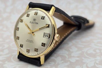 Electra - Classic - Automatic - Zonder minimumprijs - Heren, Handtassen en Accessoires, Horloges | Heren, Nieuw