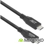 ACT USB4 20Gbps 240W USB Type-C 1m, Verzenden, Nieuw