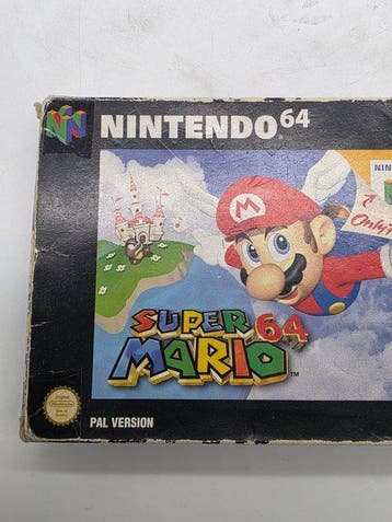 Nintendo - Nintendo 64 - RARE - N64 1st print Super Mario 64, Consoles de jeu & Jeux vidéo