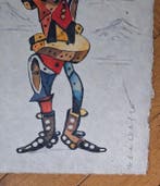 Emma Wildfang - Lucky Luke as Salvador Dalí Tribute series