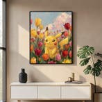 Naro - Canvas - Blooming Pikachu - Spring Essence, Nieuw
