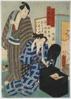 Utagawa Toyokuni III (Kunisada) – Kaidan Kohada Koheiji:
