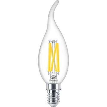 Philips LED E14 - Filament Lamp Dimbaar 3.4W, 2200K-2700K, Verzenden