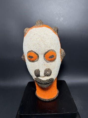 Bamoun-hoofd - Bamoun - Kameroen (Zonder minimumprijs), Antiek en Kunst