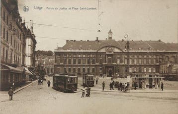 België - Stad en Landschap - LIEGE VILLE - Ansichtkaart, Gelopen