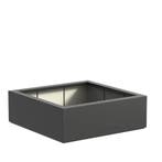 Polyester plantenbak 120x120x40cm - Met bodem, Tuin en Terras, Nieuw, Vierkant, Kunststof, Tuin