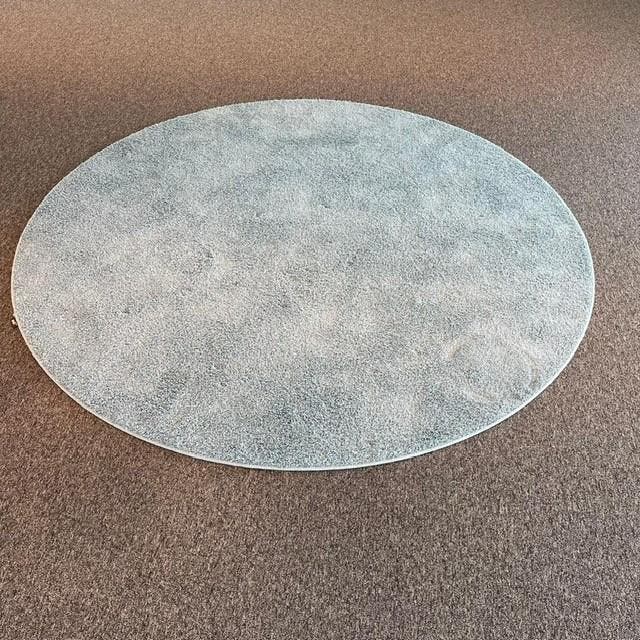 RUGX rond tapijt / vloerkleed 250 cm, licht grijs, Zakelijke goederen, Kantoor en Winkelinrichting | Kantoormeubilair en Inrichting