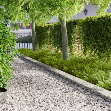 vidaXL Gazonrand 20 st 102 x 15 x 4 cm Staal Zilverkleurig, Verzenden