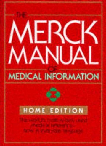 The Merck Manual of Medical Information 9780911910872, Boeken, Verzenden, Gelezen, Inc Staff Merck &. Co