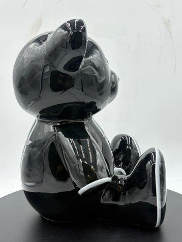 Naor - sculptuur, Teddy Bentley Noir - 35 cm - Hars - 2026