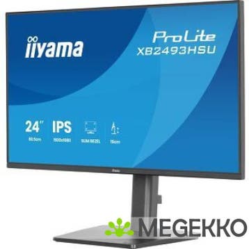 Iiyama ProLite XB2493HSU-B1 24  Full HD 120Hz IPS Monitor, Computers en Software, Verzenden, Nieuw
