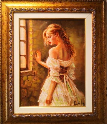 Salvatore Rodriquez (1957) - L Attesa, Antiek en Kunst