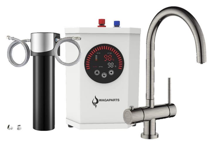 Direct kokend heet waterkraan incl. boiler en filter, Elektronische apparatuur, Waterkokers, 2 liter of meer, Nieuw, Ophalen of Verzenden