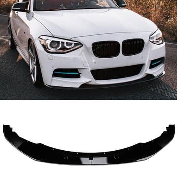 Splitter voorspoiler spoiler lip passend voor BMW 1 serie F2, Verzenden, Nieuw