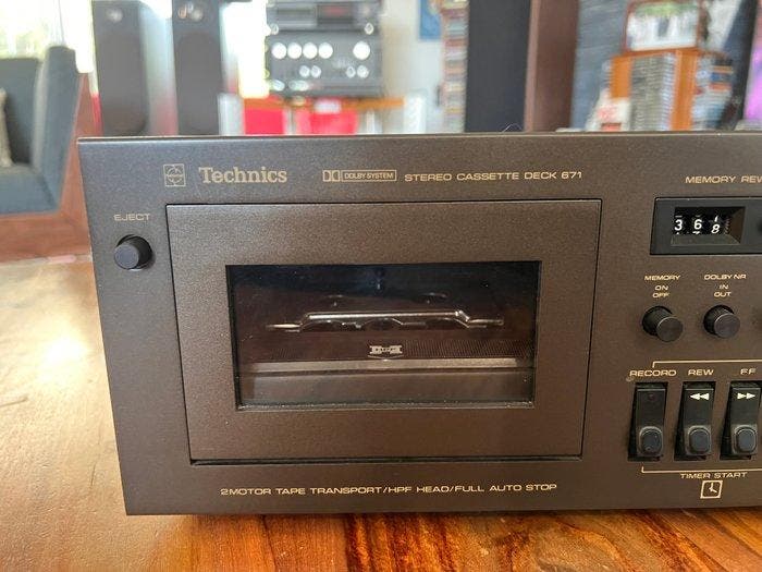 Technics - RS 671 Audiocassette deck, Audio, Tv en Foto, Radio's