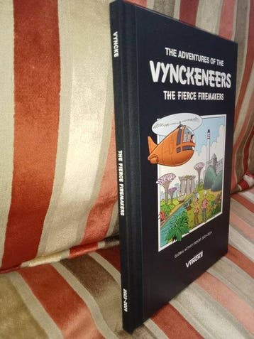 The Adventures of the Vynckeneers - The Fierce Firemakers -, Livres, BD