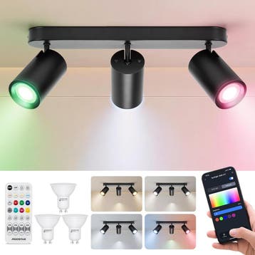 Opbouwspot - Plafondspot - Plafondlamp - GU10 - Dimbaar - Zw, Huis en Inrichting, Verzenden, Nieuw