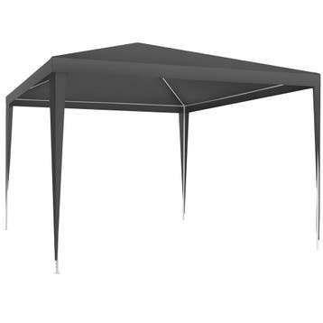 Paviljoen Farah, waterdicht, steeksysteem, 3x3m - grijs, Verzenden, Nieuw