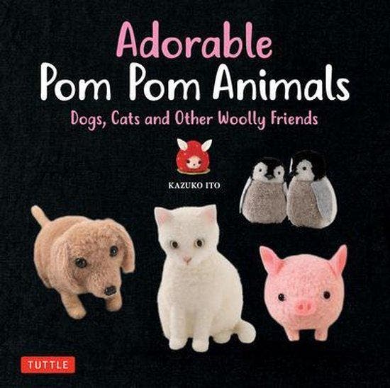 Adorable Pom Pom Animals 9784805314852 Kazuko Ito, Livres, Langue | Anglais, Envoi