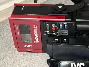 Back to the Future - JVC Video Camera GR-C1 Vintage handheld