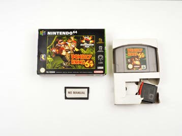 Donkey Kong 64 + Expansion Pack (No Manual) [Nintendo 64], Games en Spelcomputers, Verzenden, Nieuw