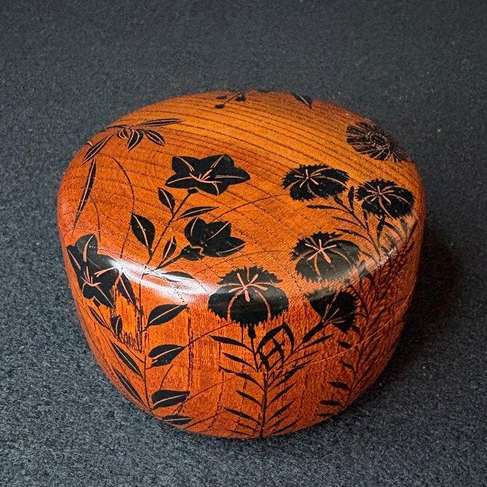 Theekistje / doosje - Keyaki (Zelkova) - Kurourushi, Antiquités & Art, Antiquités | Autres Antiquités