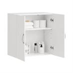 2dekans | SoBuy Wandkast met 2 Deuren - 60x60x30 cm - Wit -, Huis en Inrichting, Ophalen of Verzenden, Nieuw
