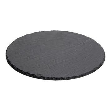 Serveer plateau  leisteen zwart Ø 30cm ProSup Tableware, Verzenden, Nieuw in verpakking