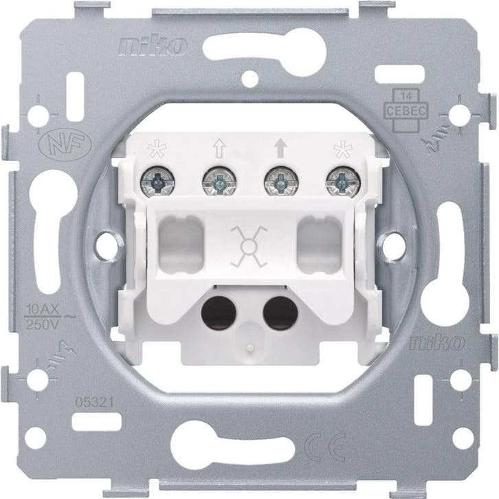 Niko 10A 250V Interrupteur Intermédiaire Base Avec Bornes À, Bricolage & Construction, Électricité & Câbles, Envoi