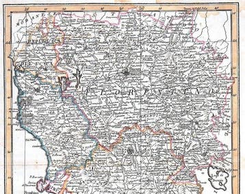Italie - Toscane; Pazzini Carli - La Toscana - 1781-1800, Nieuw