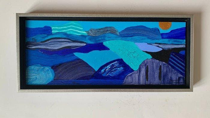Ronald Boonacker (1955) - Italiaans Landschap, Antiek en Kunst, Kunst | Designobjecten