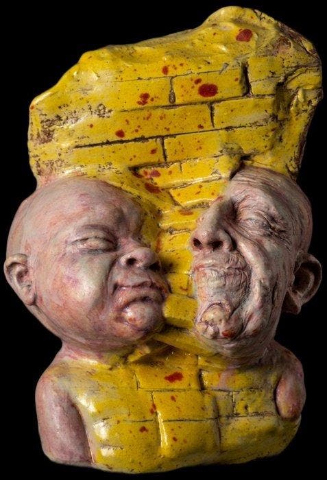 María Eugenia Piacentini - Completeness - Glazed ceramic, Antiek en Kunst, Kunst | Designobjecten