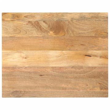 Tafelblad 90x80cm mangohout | Retour deal | Sla je slag!, Verzenden
