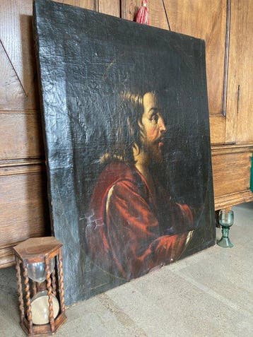 Flemish School (XVII-XVIII) - Christ en profil