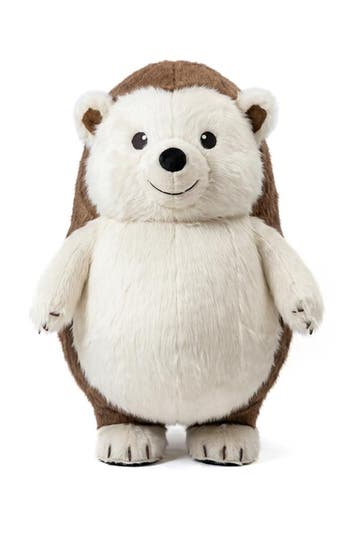 KIMU® Groot Opblaas Kostuum Egel 2.6 Meter Opblaasbaar Pak M, Ophalen of Verzenden