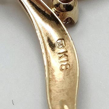 Mikimoto - Halsketting - 18 karaat Geel goud, Nieuw