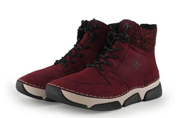 Rieker Snowboots in maat 42 Rood, Verzenden, Snowboots, Zo goed als nieuw, Rood
