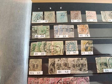Belgique 1900/1999 - Énorme stock de centaines de timbres de, Timbres & Monnaies