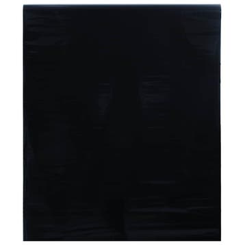 vidaXL Raamfolie statisch matzwart 90 x 1000 cm PVC, Verzenden