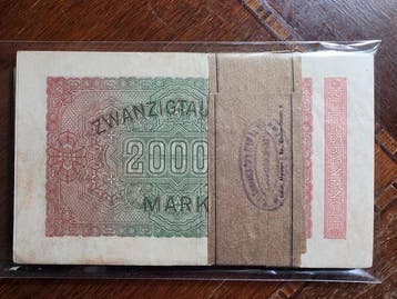 Duitsland. - 50 x 20 000 Mark - 1923 - Pick 85 (Zonder, Postzegels en Munten