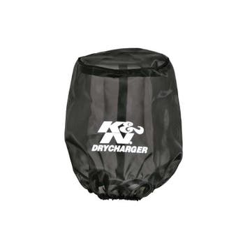 K&N Drycharger Filterhoes voor RU-2590, 137-111 x 178mm - Zw, Verzenden